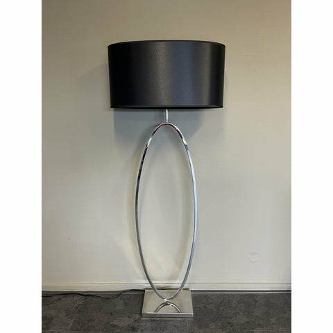 Lampe sur Pied Anneau XL Chrome.