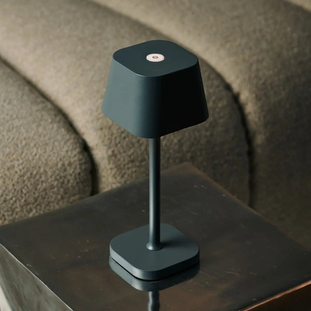 Ava Stone Grey - lampe de table rechargeable | Lampe élégante et sans fil
