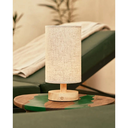 Ben Brown Blowen Brown Dark Brown Lampe - rechargeable, dimmable, USB-C à alimentation