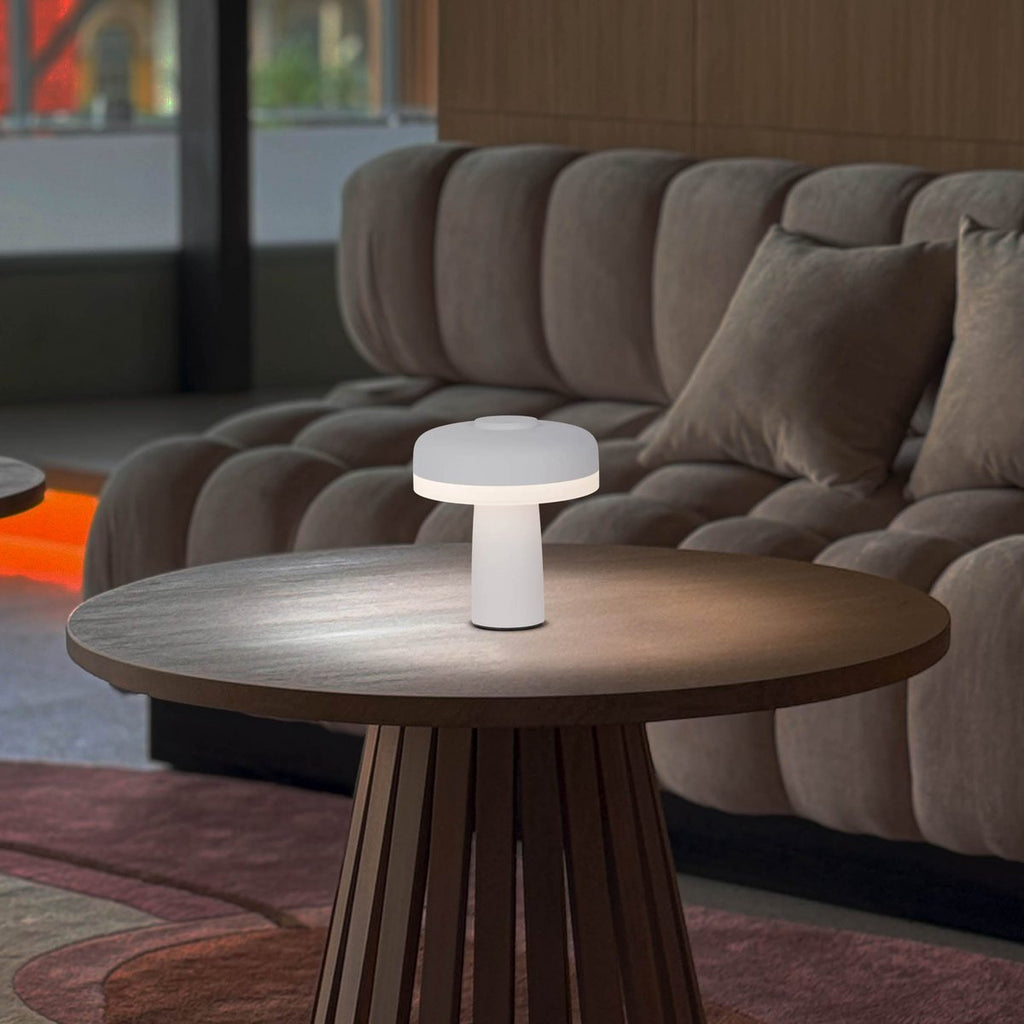 Lampe de table sans fil PILU - Blanche