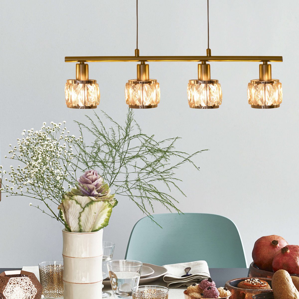 Suspension LED équilibrante "Josefa" - Filament E14