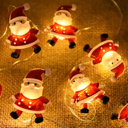Guirlande Lumineuse Noël - Père Noël - 2M.