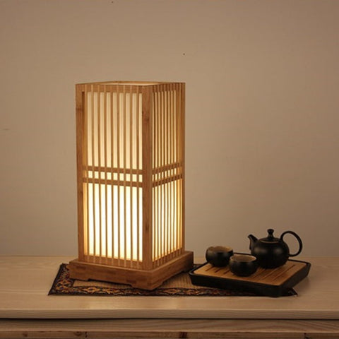 lampe de chevet asiatique