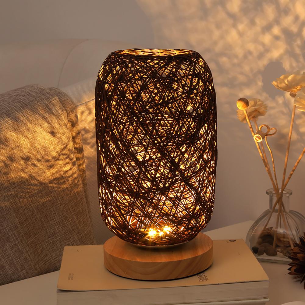 Lampe de chevet Bambou Lanterne