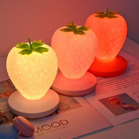 Lampe de Chevet Fraise.