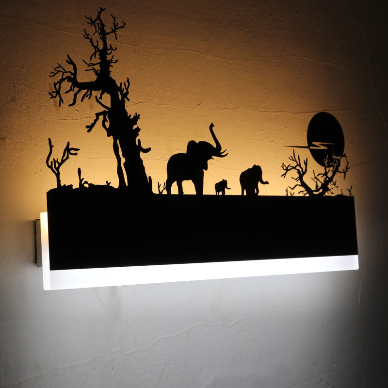 lampe de chevet Afrique